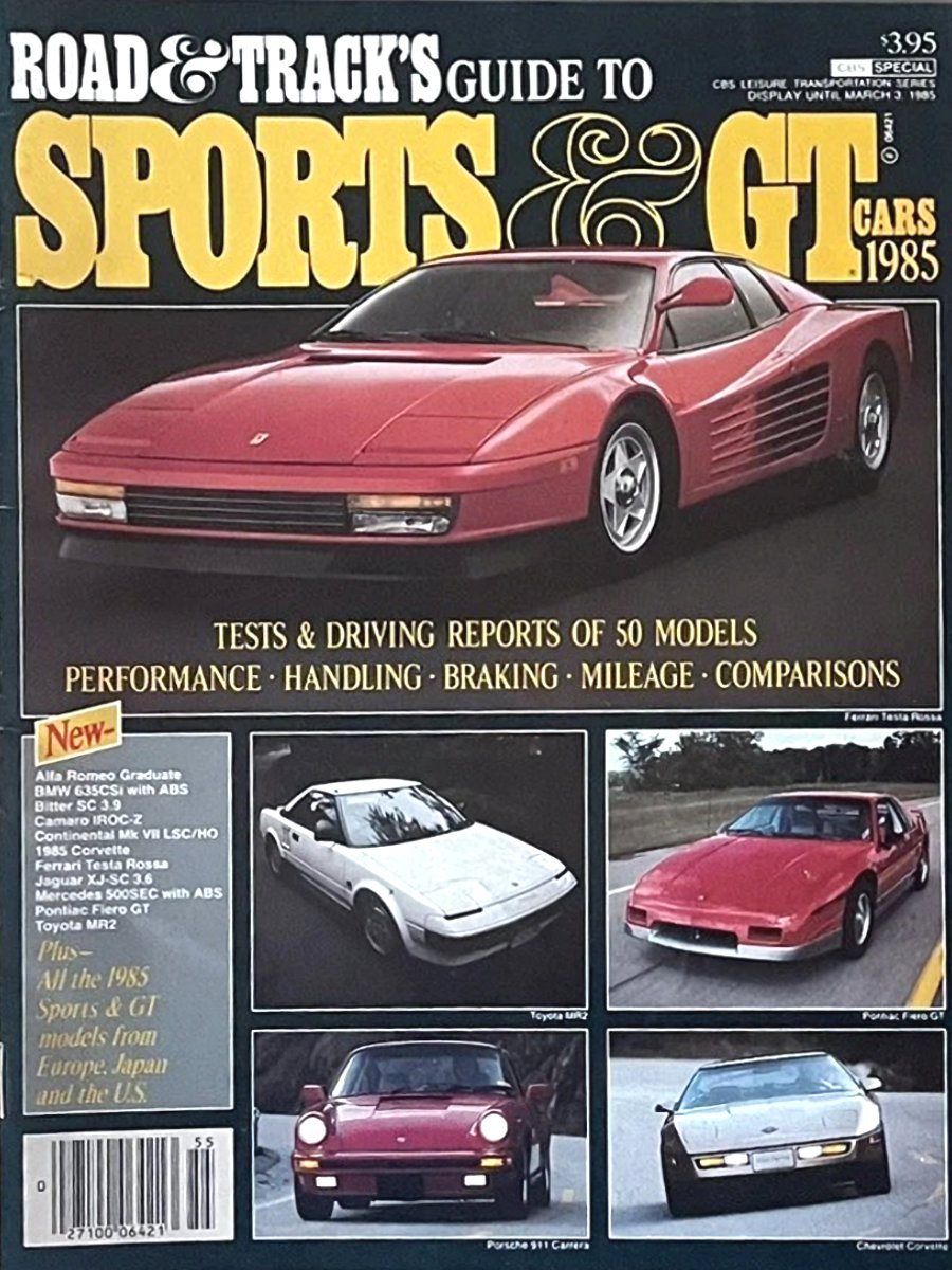 1985 Sports & GT Cars