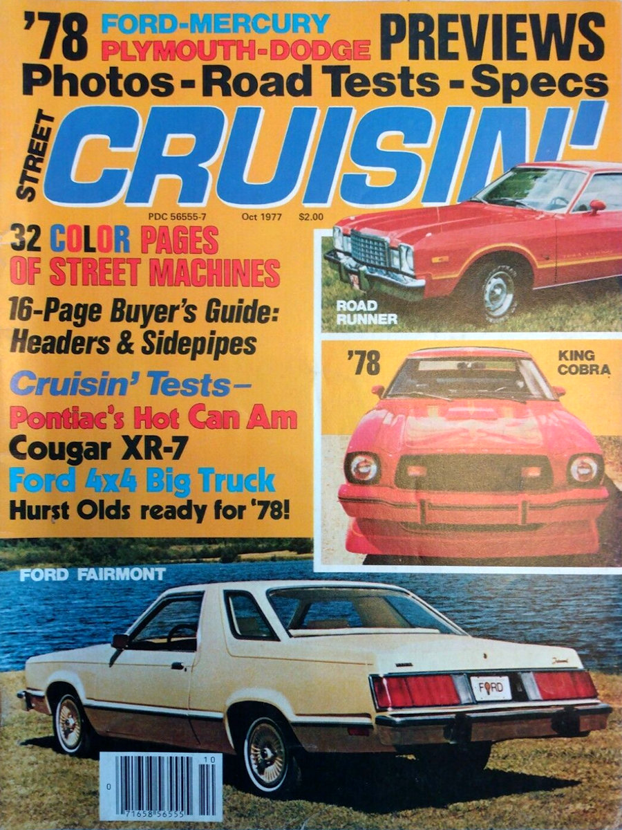 Street Cruisin Oct October 1977