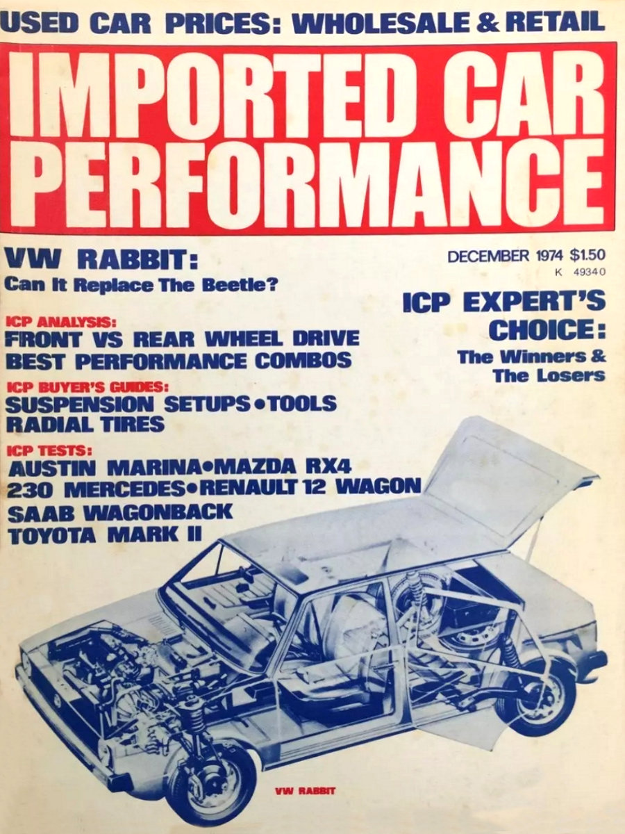 Imported Car Performance Dec December 1974