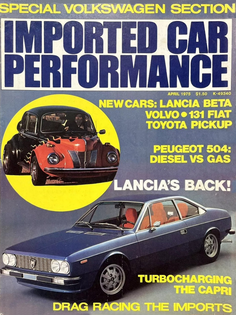 Imported Car Performance Apr April 1975