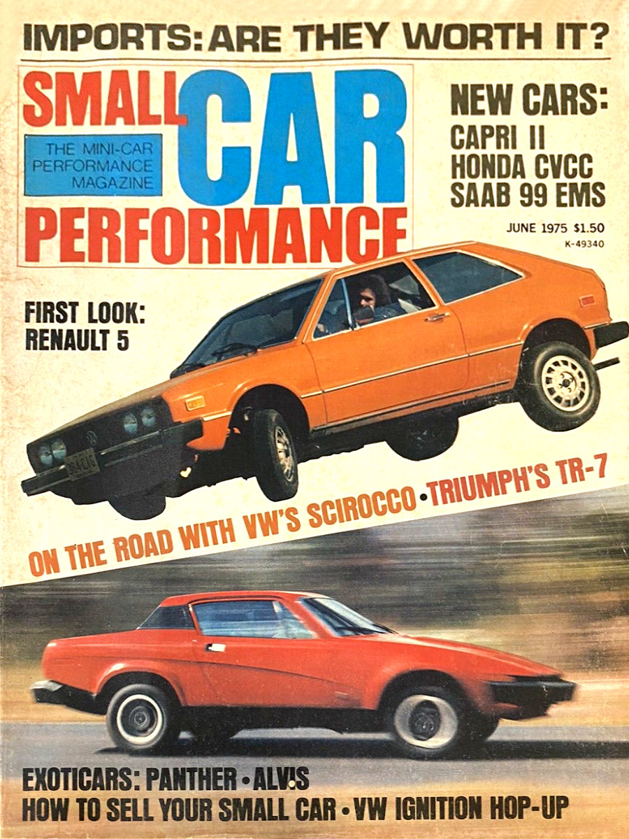 Small Car Performance Jun June 1975