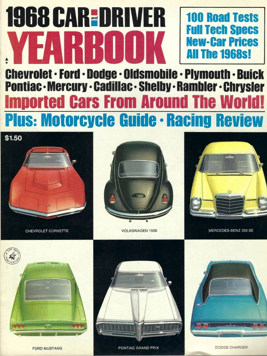 1968 Car and Driver Yearbook