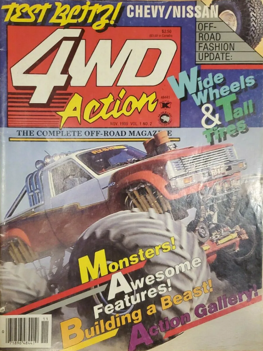 4WD Action Nov November 1985