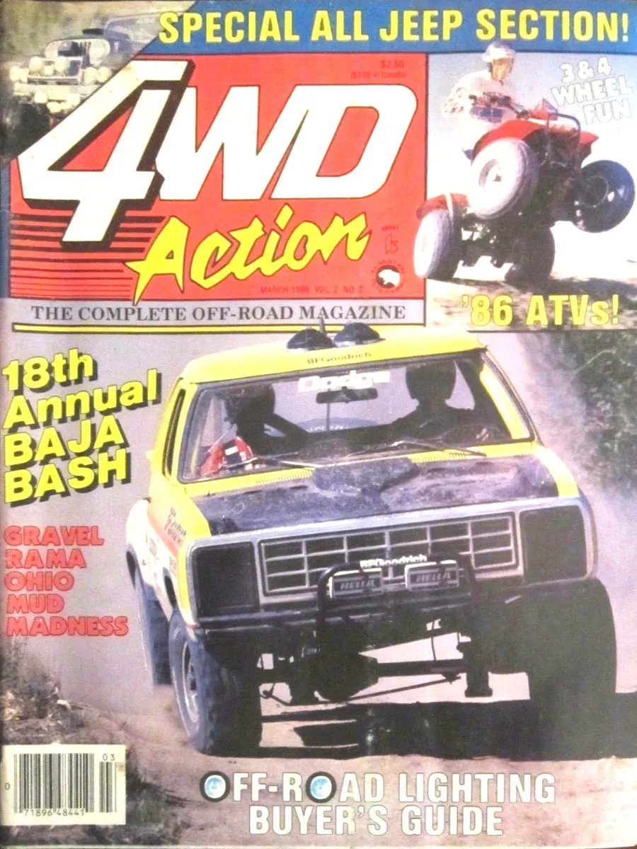 4WD Action Mar March 1986