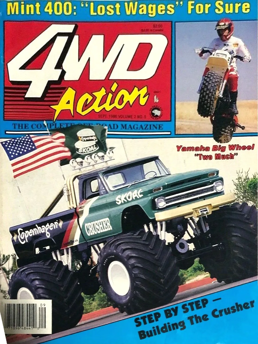 4WD Action Sept September 1986