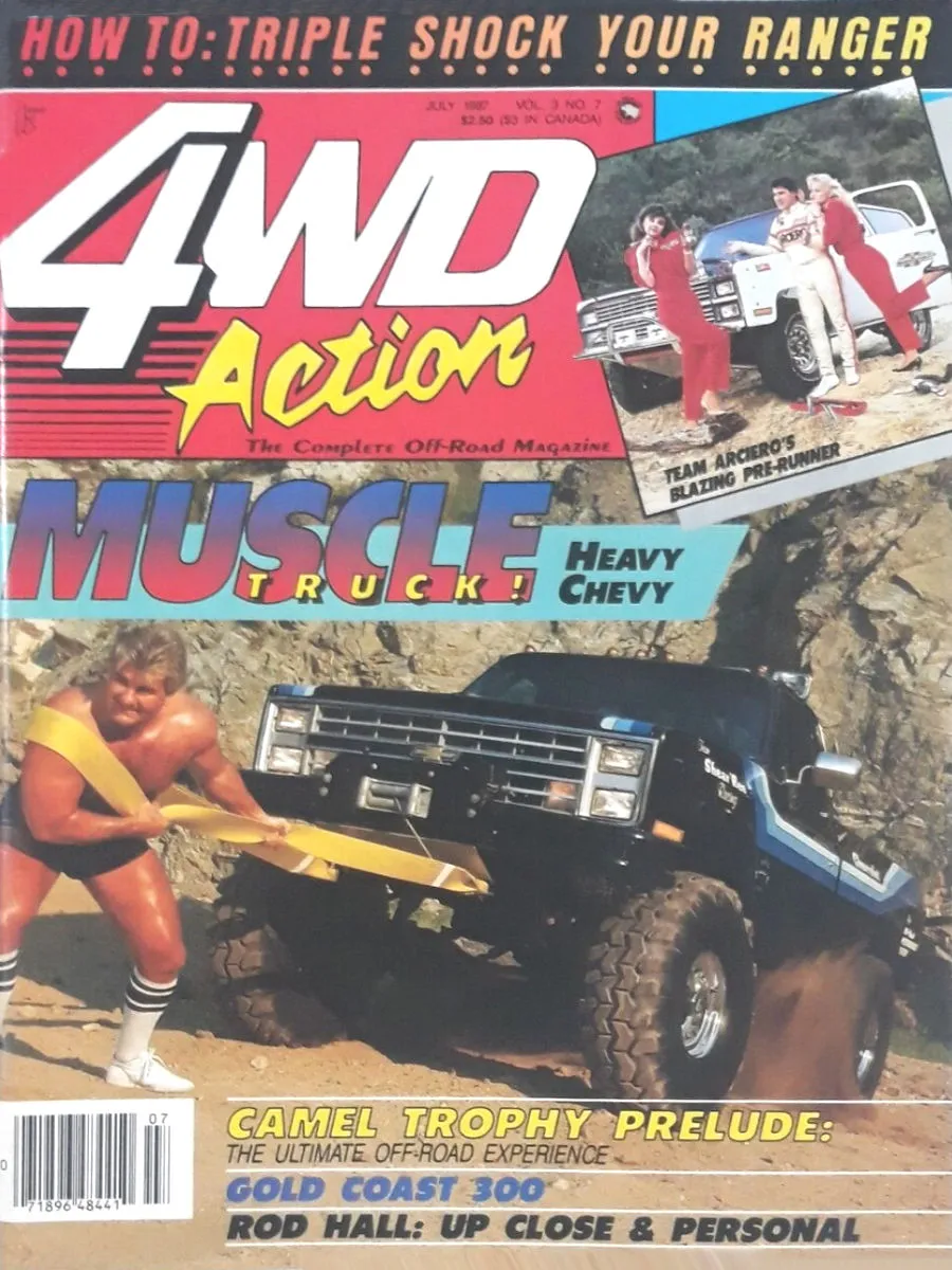 4WD Action Jul July 1987