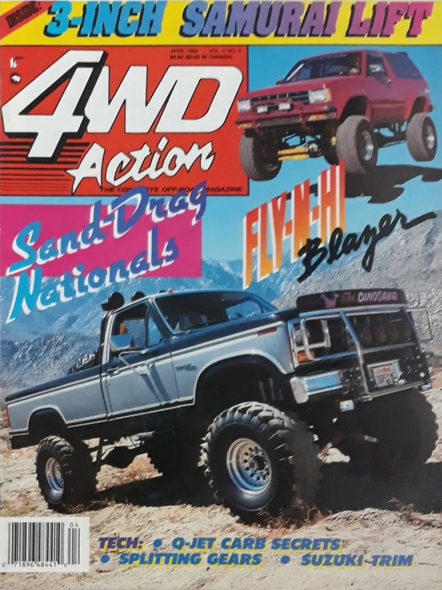 4WD Action Apr April 1988