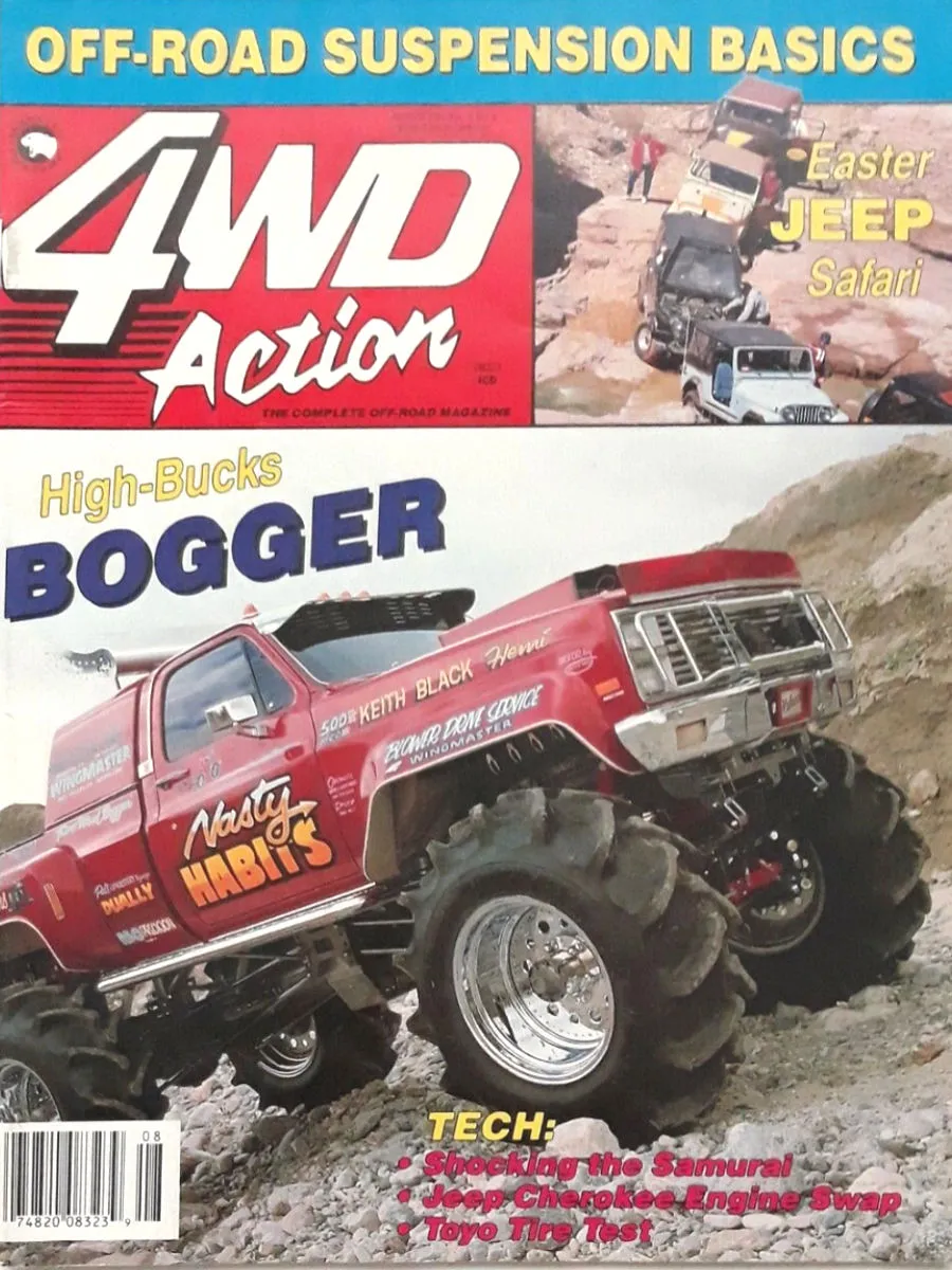 4WD Action Aug August 1988