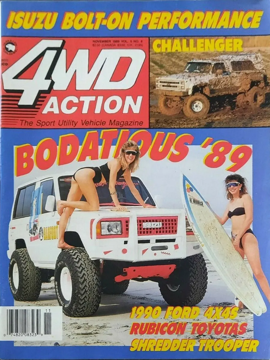 4WD Action Nov November 1989