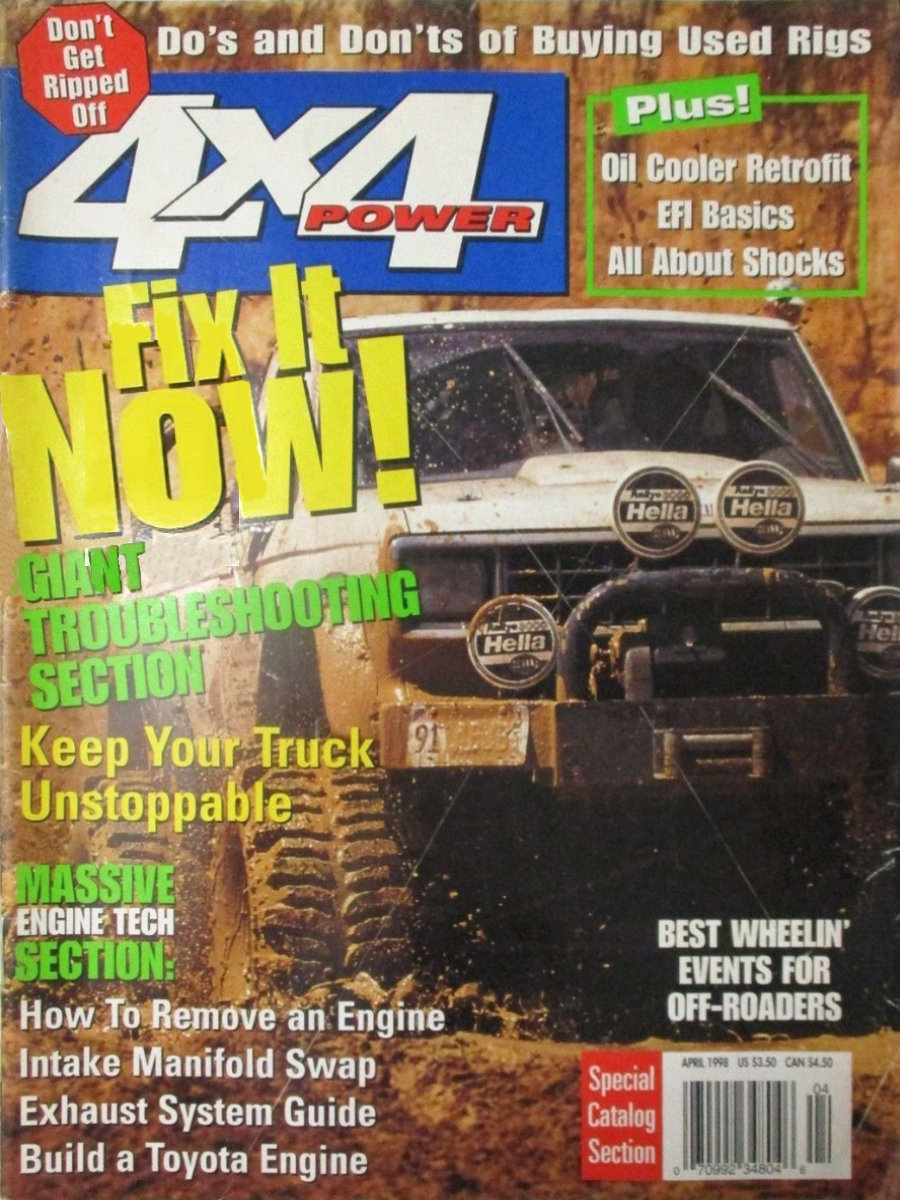 4X4 Power Apr April 1998