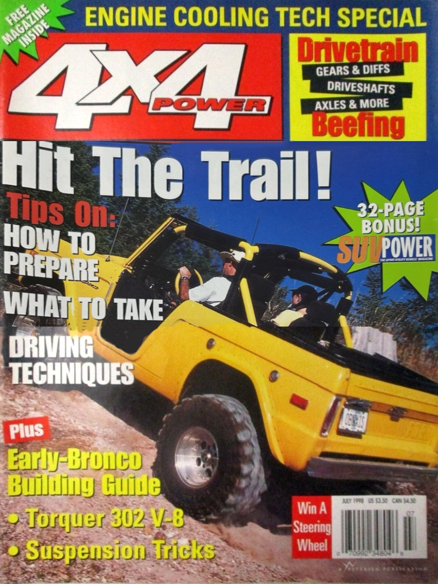4X4 Power Jul July 1998