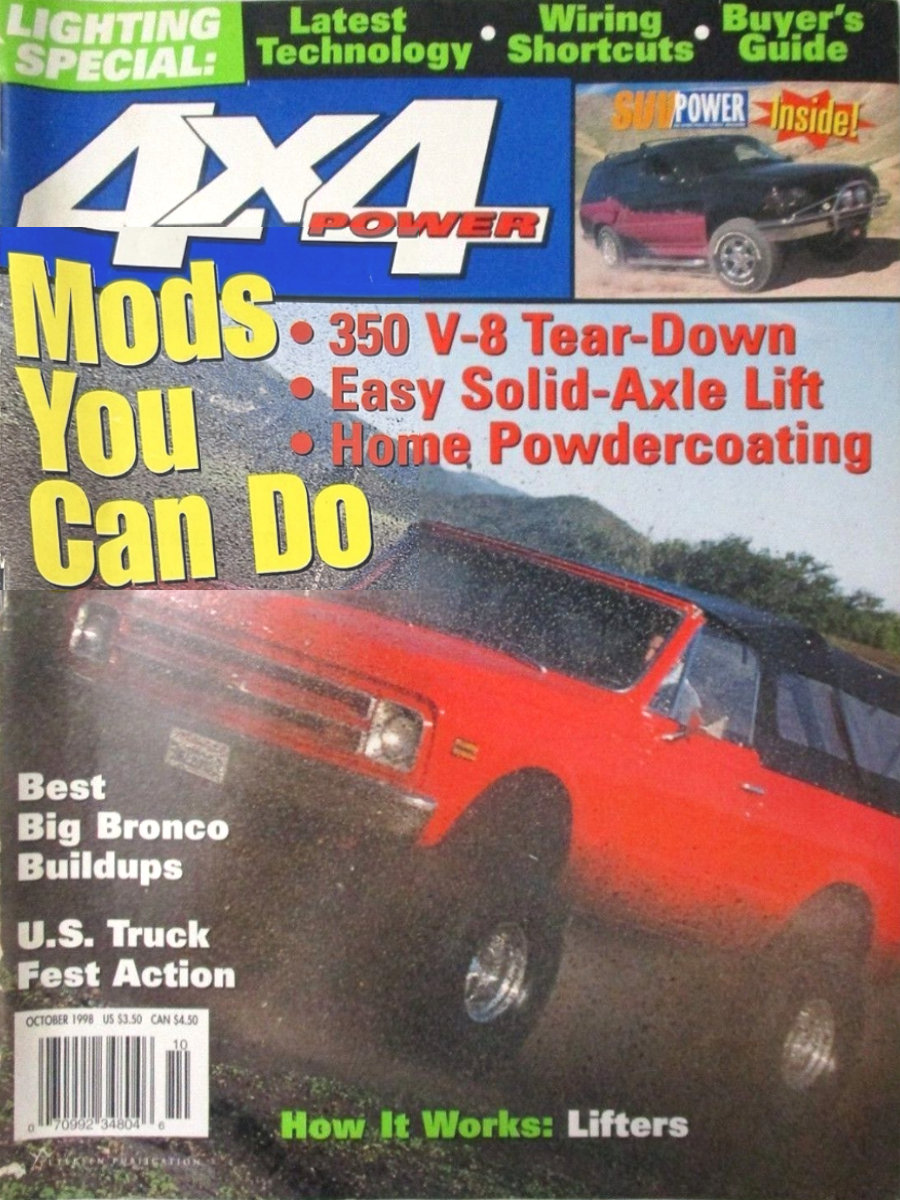 4X4 Power Oct October 1998