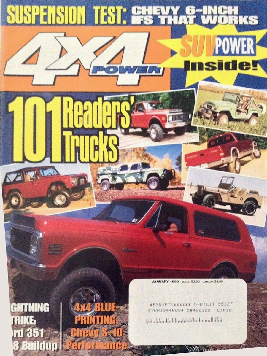4X4 Power Jan January 1999