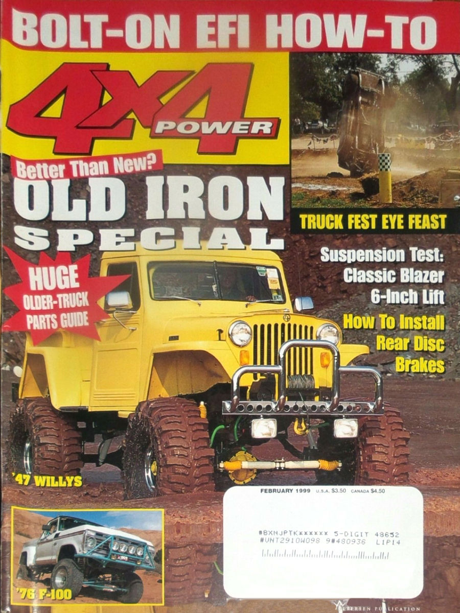 4X4 Power Feb February 1999