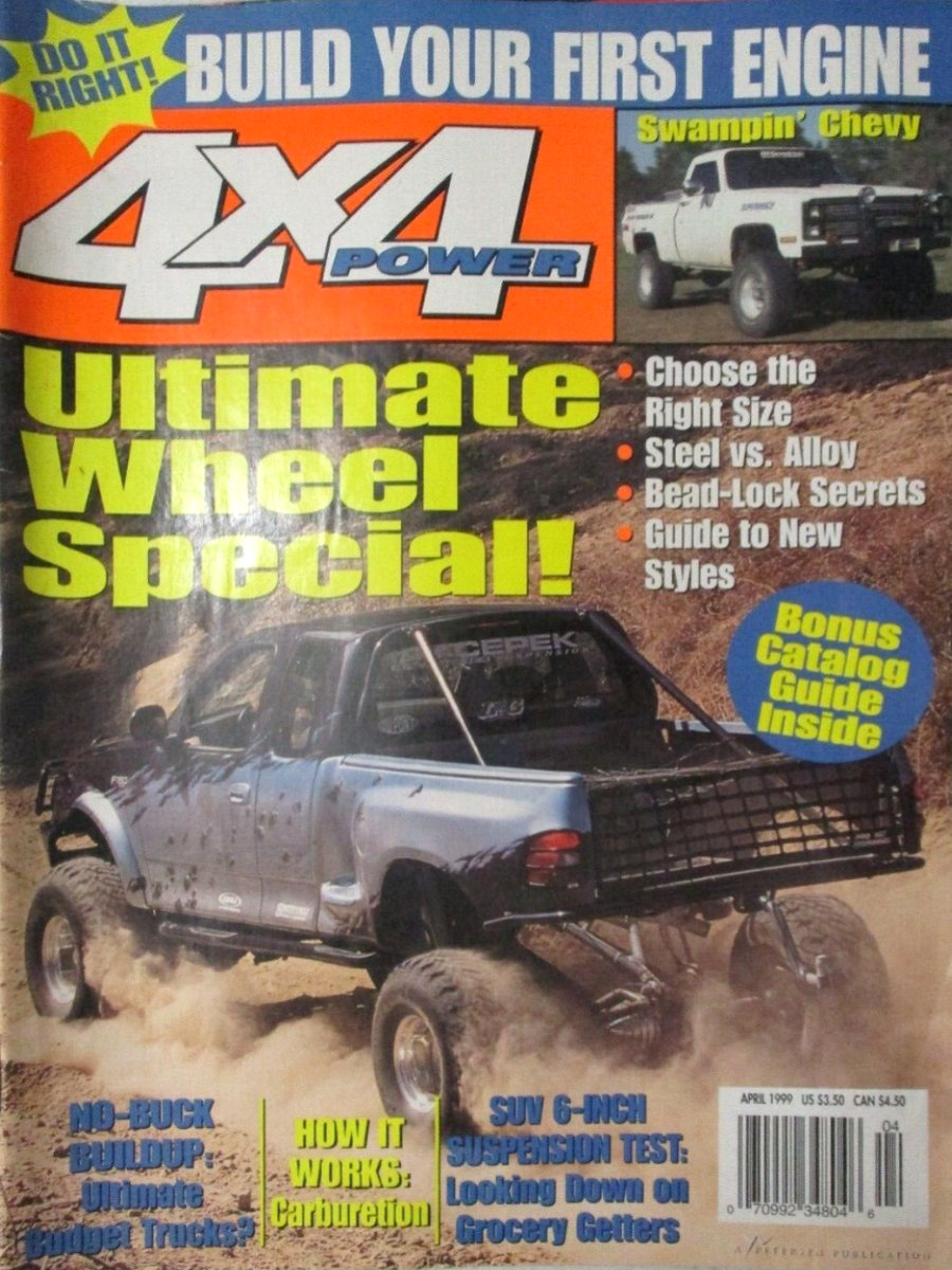 4X4 Power Apr April 1999