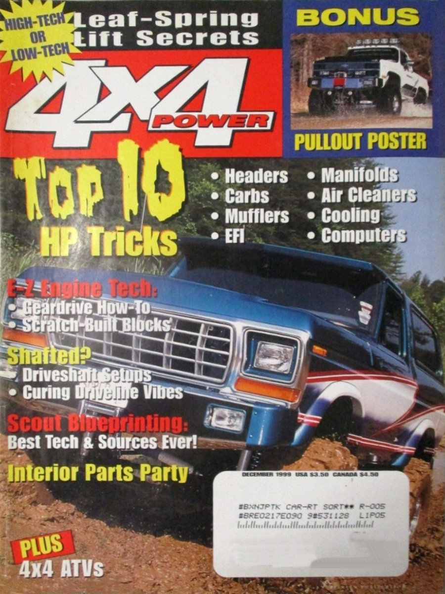 4X4 Power Dec December 1999
