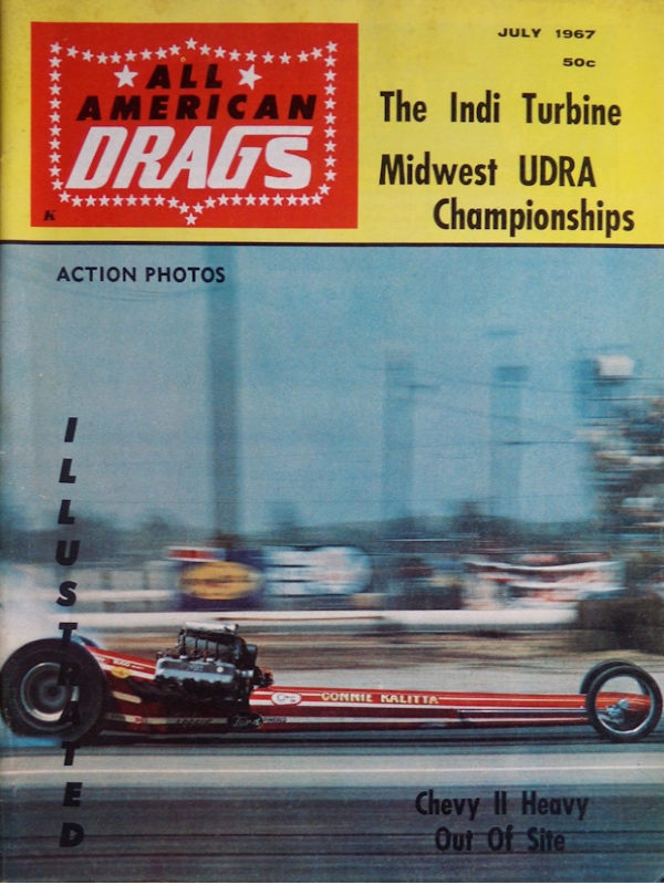 All American Drags Illustrated July 1967
