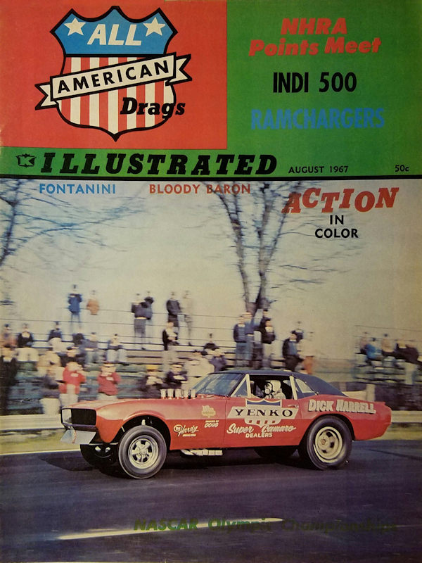 All American Drags Illustrated Aug August 1967
