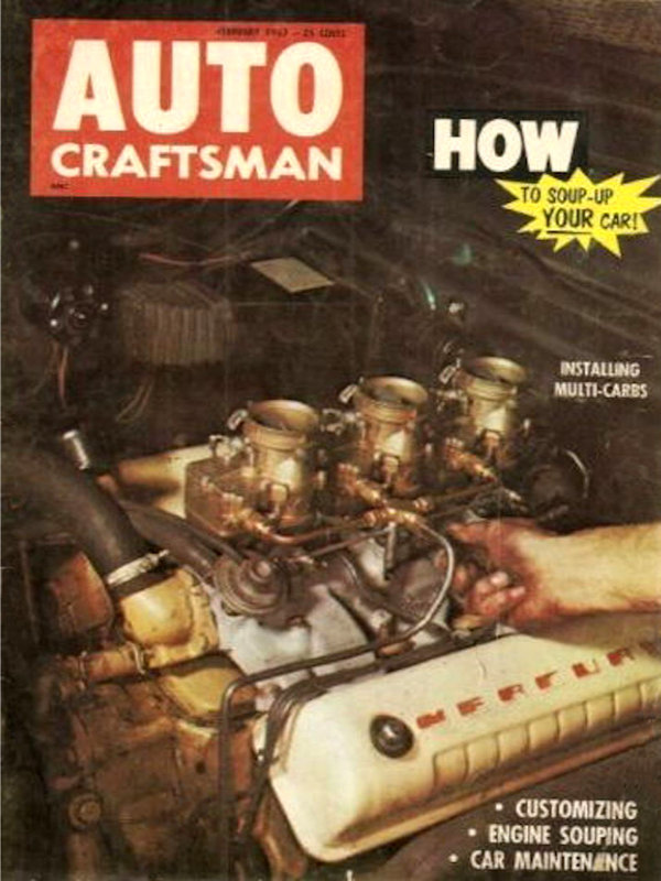Auto Craftsman Feb February 1957 