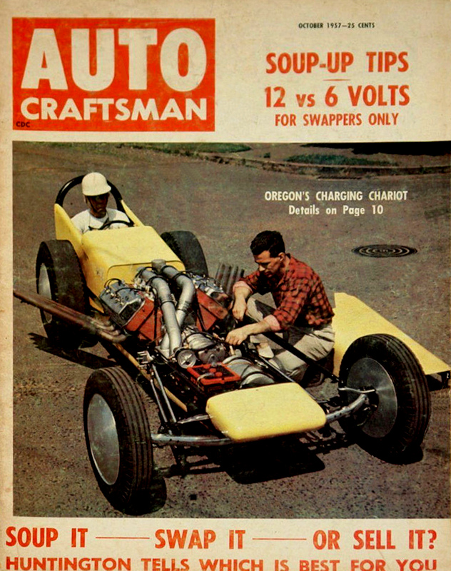 Auto Craftsman Oct October 1957 