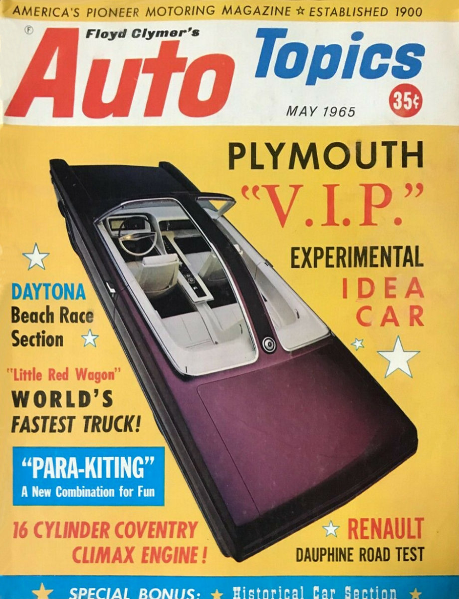 Auto Topics May 1965