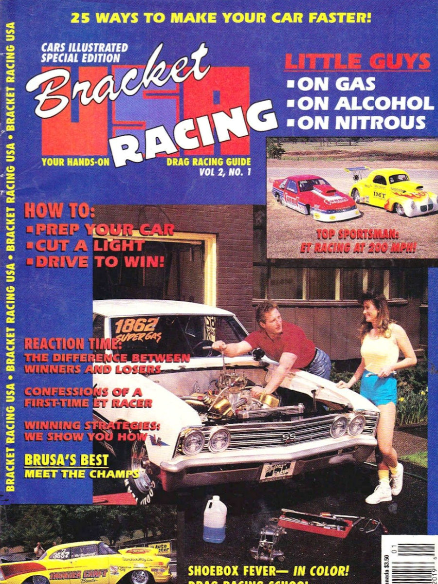 Bracket Racing USA 1989 Vol 2 No 1
