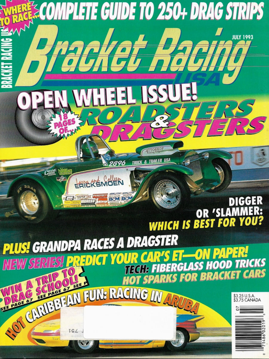 Bracket Racing USA Jul July 1993 