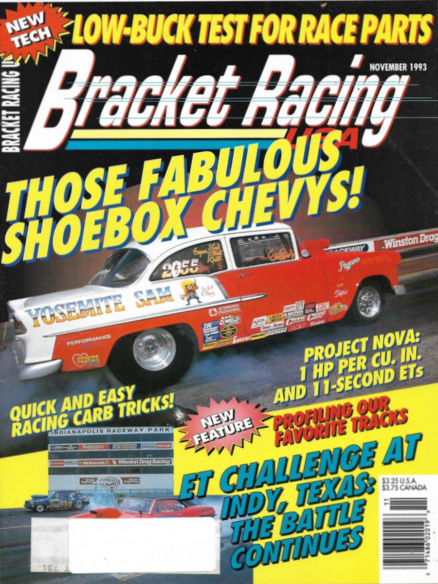 Bracket Racing USA Nov November 1993 