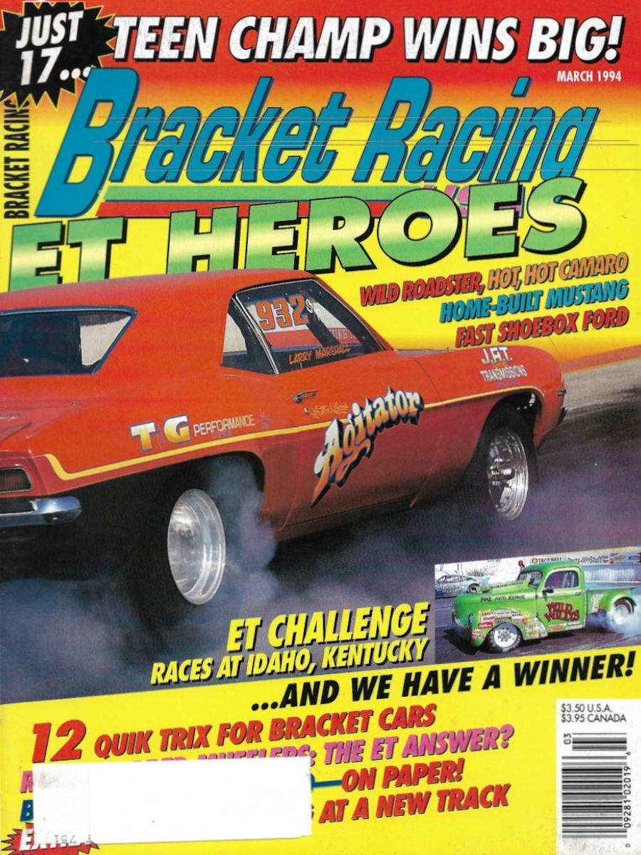 Bracket Racing USA Mar March 1994 