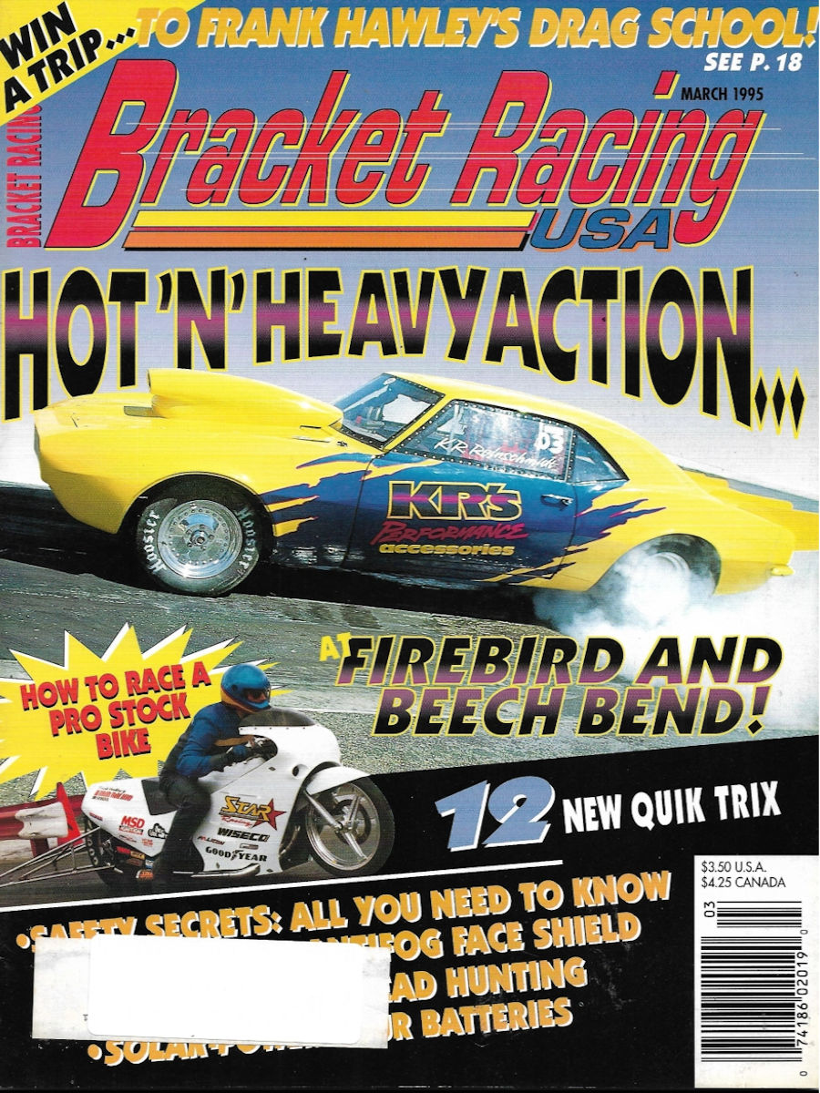Bracket Racing USA Mar March 1995