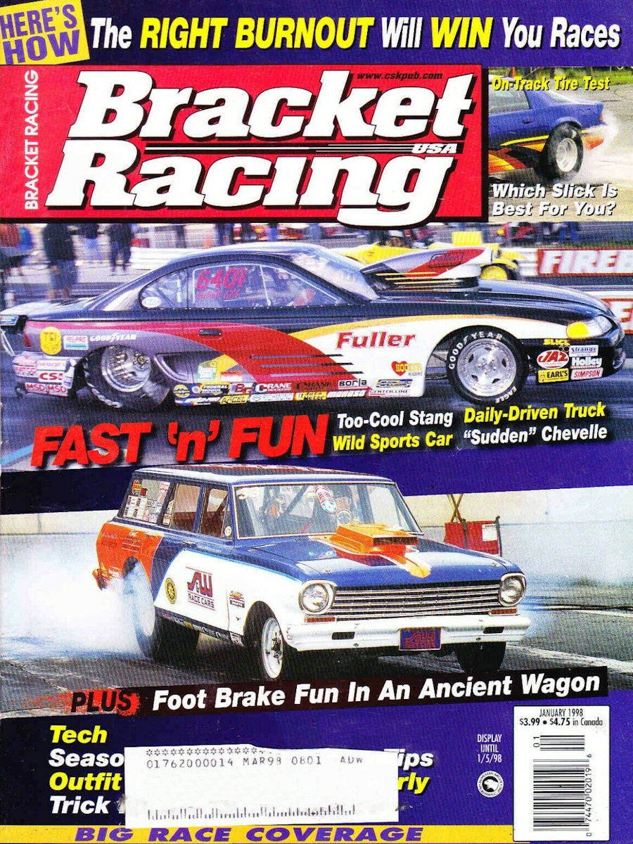 Bracket Racing USA Jan January 1998
