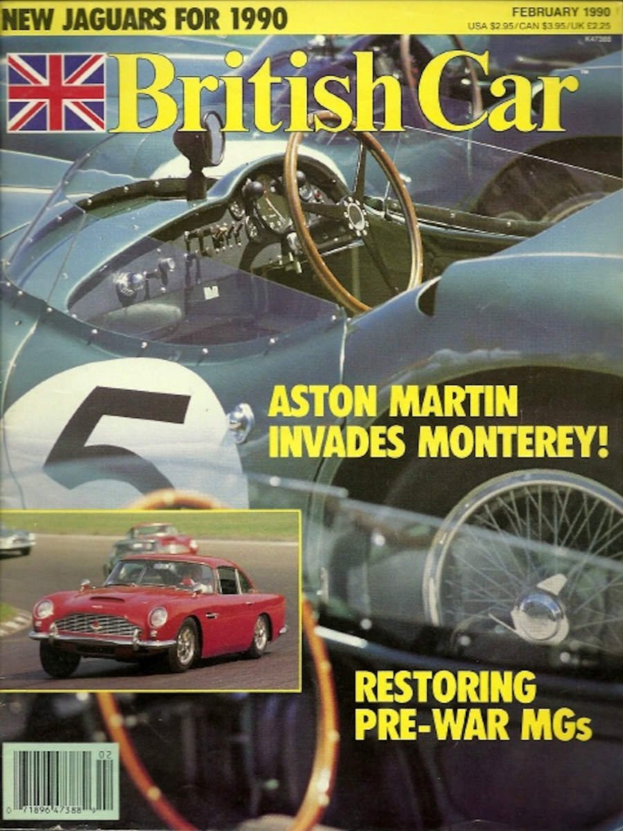 British Car Feb February 1990