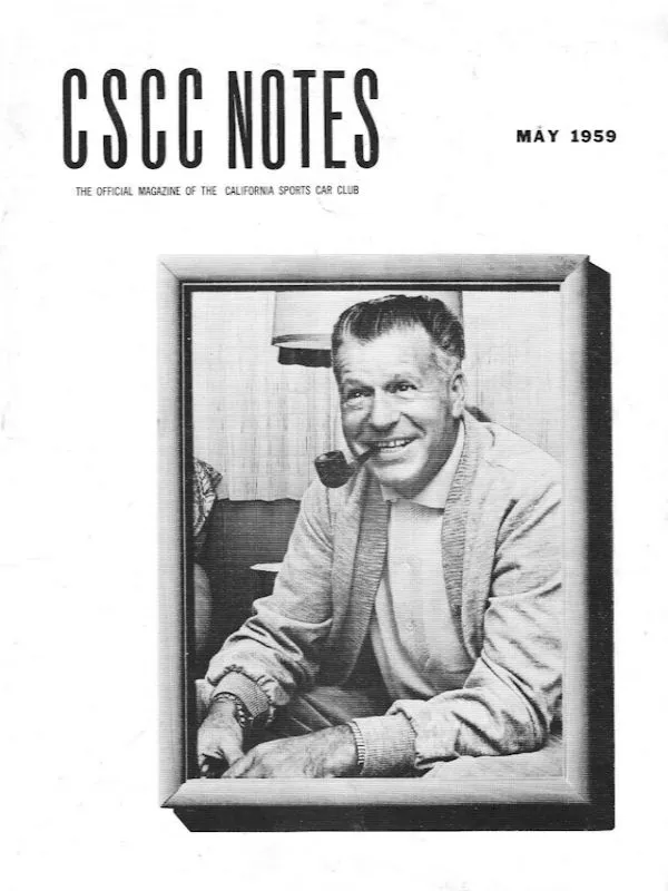 CSCC Notes May 1959