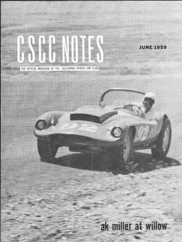 CSCC Notes June 1959