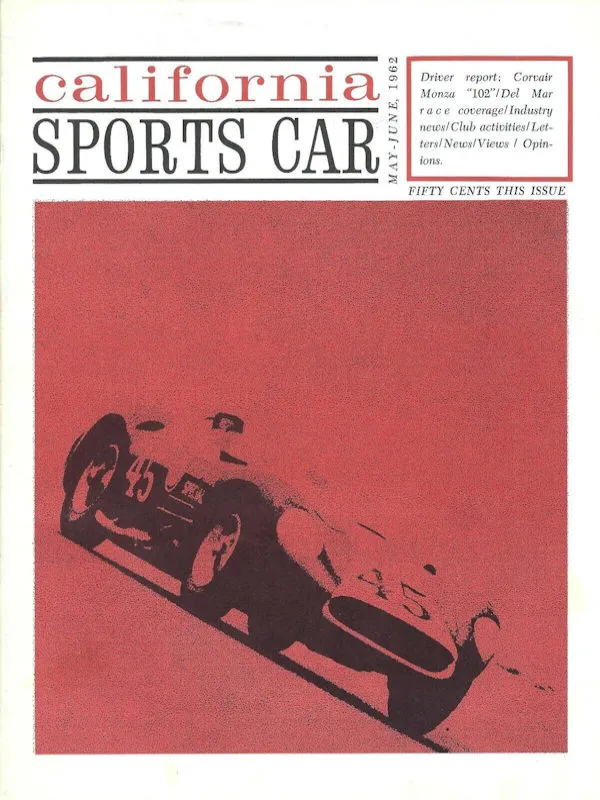 California Sports Car June 1962