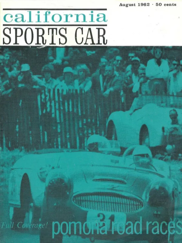 California Sports Car Aug August 1962