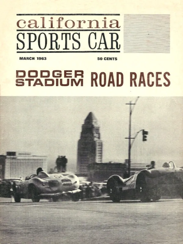 California Sports Car Mar March 1963