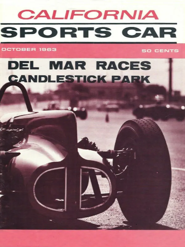 California Sports Car Oct October 1963