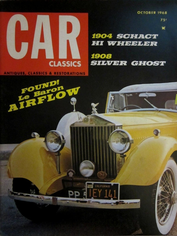 Car Classics Oct October 1968 