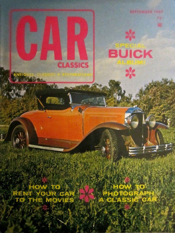 Car Classics Sept September 1969 