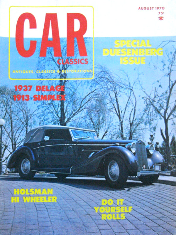 Car Classics Aug 1970 