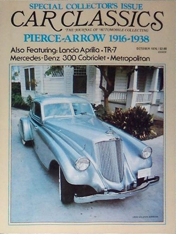 Car Classics Oct October 1976 