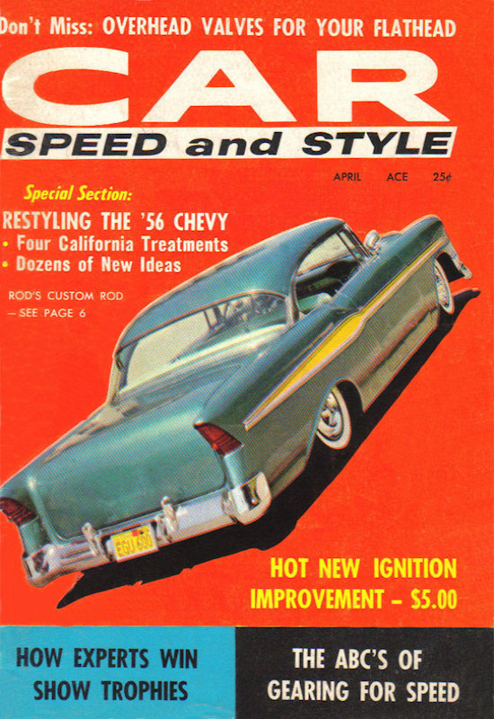 Car Speed and Style Apr April 1958 