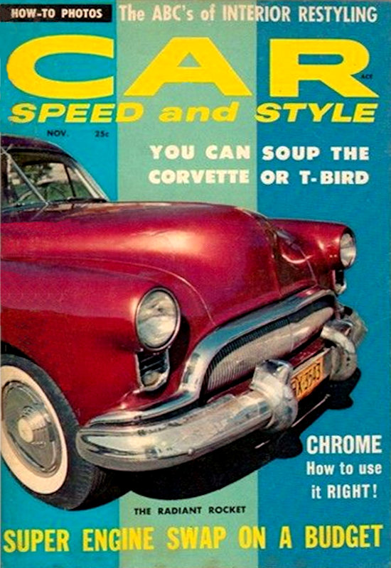 Car Speed and Style Nov November 1958 