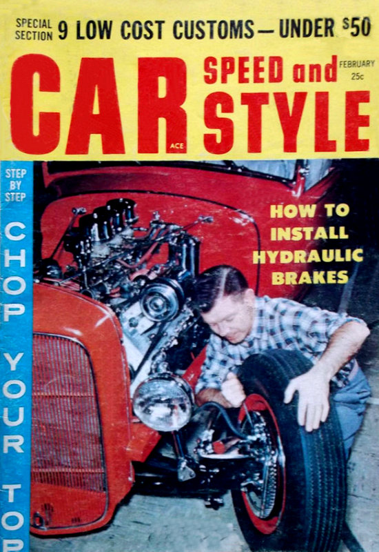 Car Speed and Style Feb February 1960 
