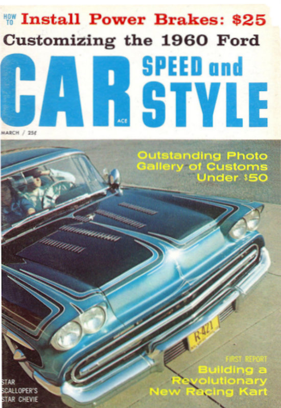 Car Speed and Style Mar March 1960 