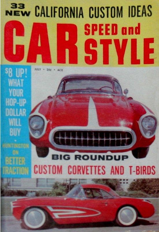 Car Speed and Style July 1960