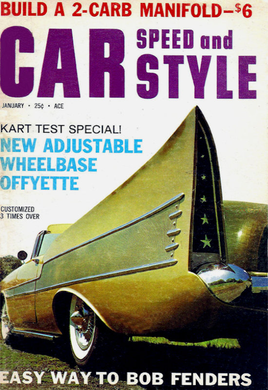 Car Speed and Style January 1961
