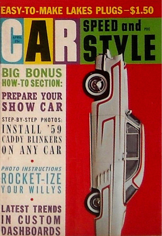 Car Speed and Style Apr April 1961 