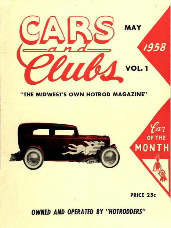 Cars and Clubs May 1958 